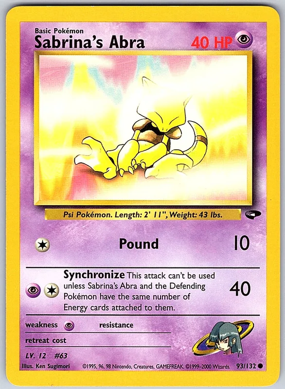 Sabrina's Abra (GC 93)