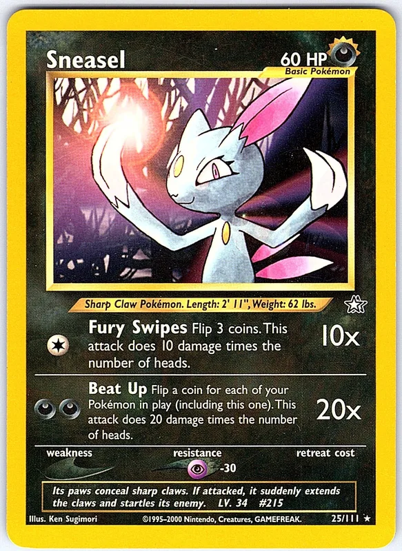 Sneasel (NG 25) bild 1