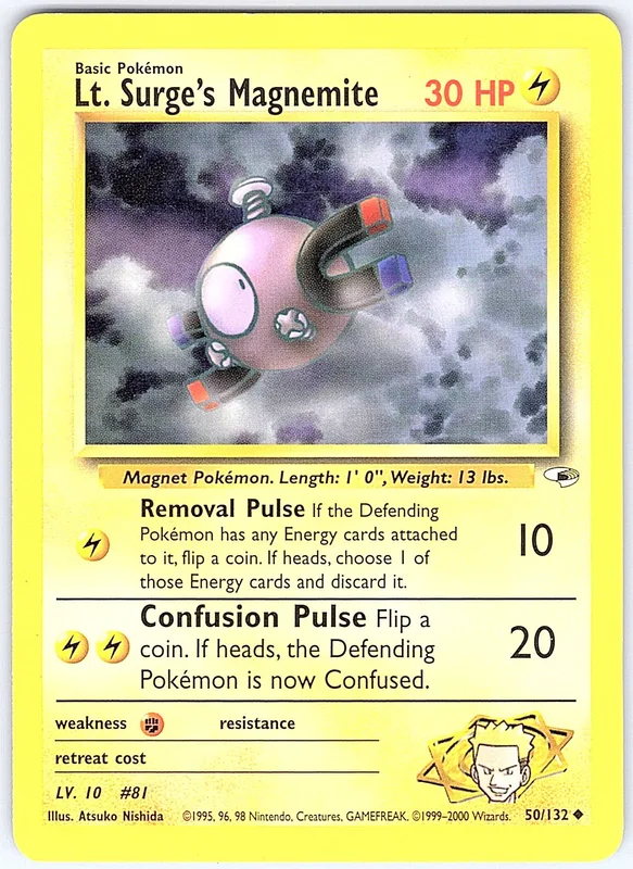 Lt. Surge's Magnemite (GH 50)