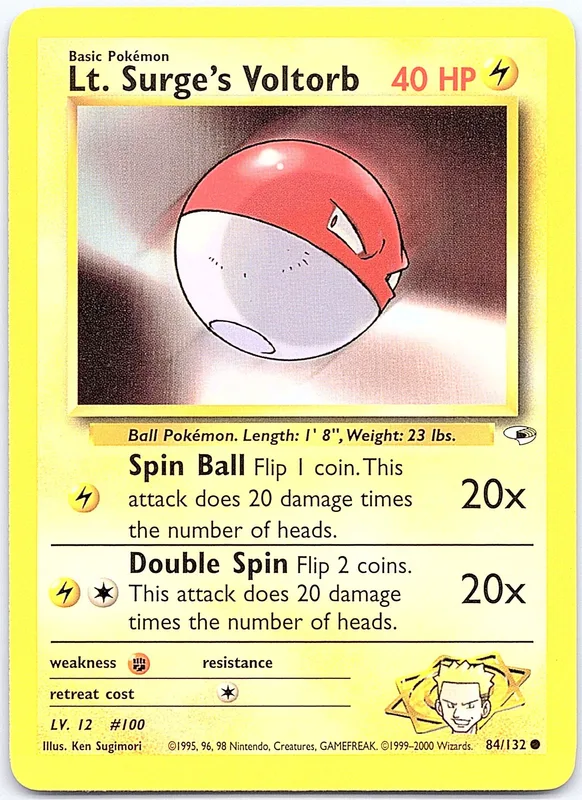 Lt. Surge's Voltorb (GH 84)