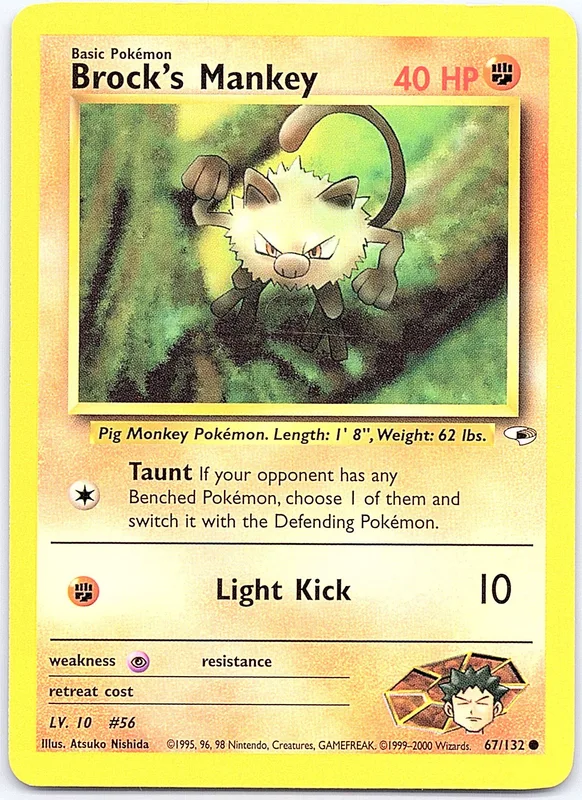 Brock's Mankey (GH 67)