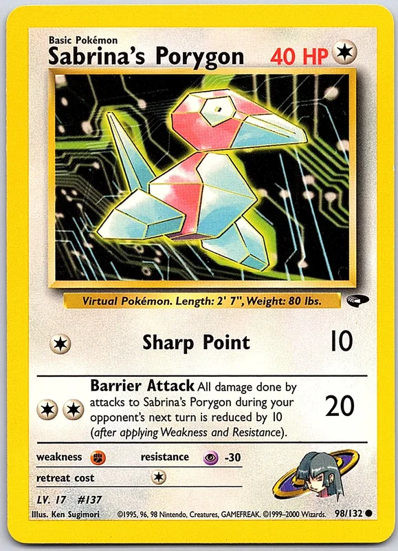 Sabrina's Porygon (GC 98)