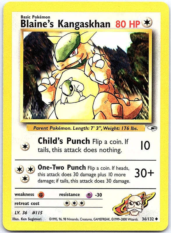 Blaine's Kangaskhan (GH 36)