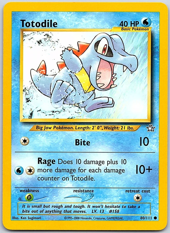 Totodile (NG 80) bild 1