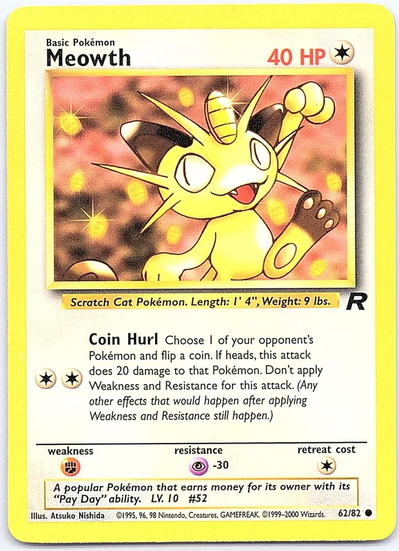 Meowth (TR 62)