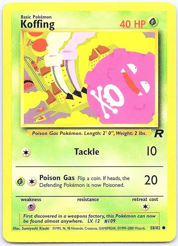 Koffing (TR 58)