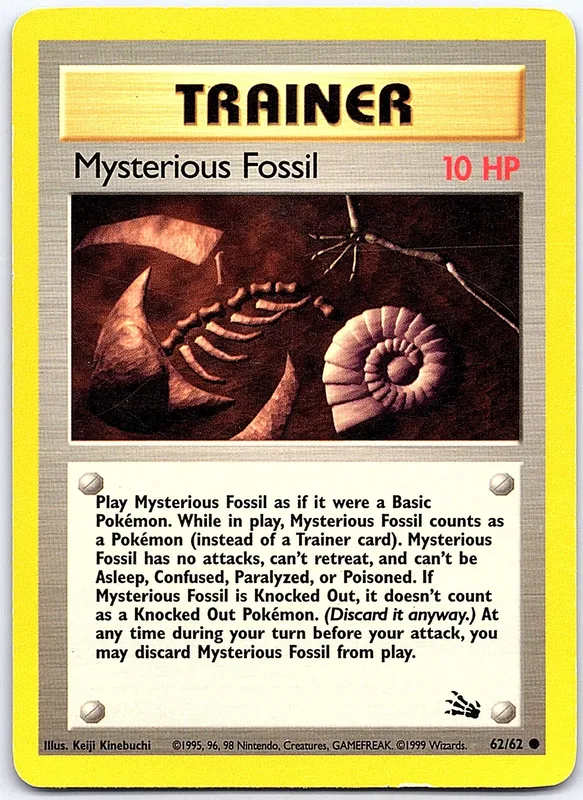 Mysterious Fossil (FO 62)