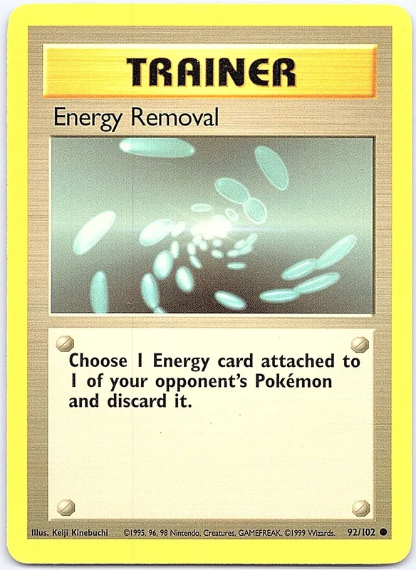 Energy Removal (BS 92)