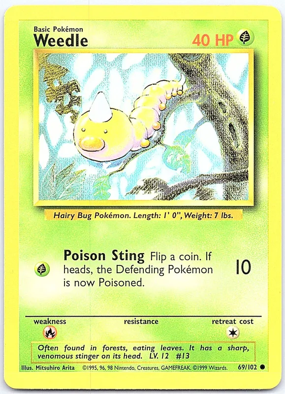Weedle (BS 69) bild 1