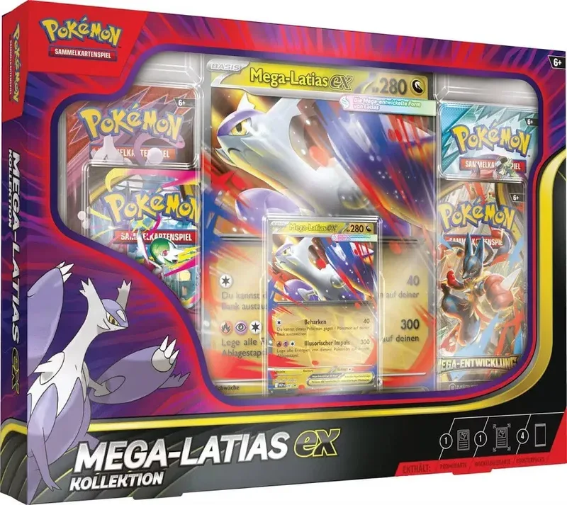 Pokémon Mega Latias ex Box
